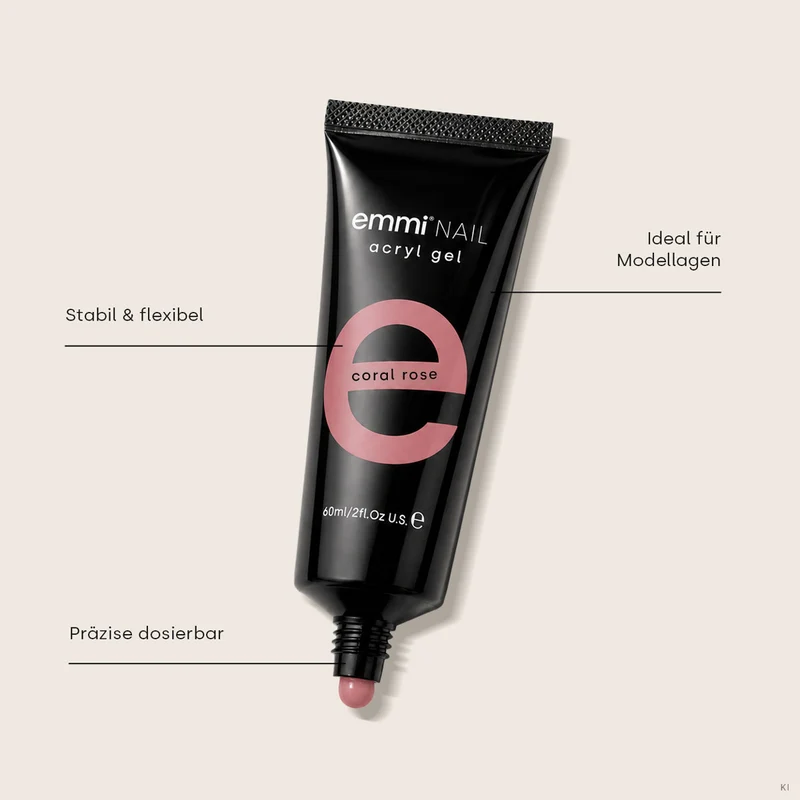 Acryl Gel Tube Coral Rose 60ml