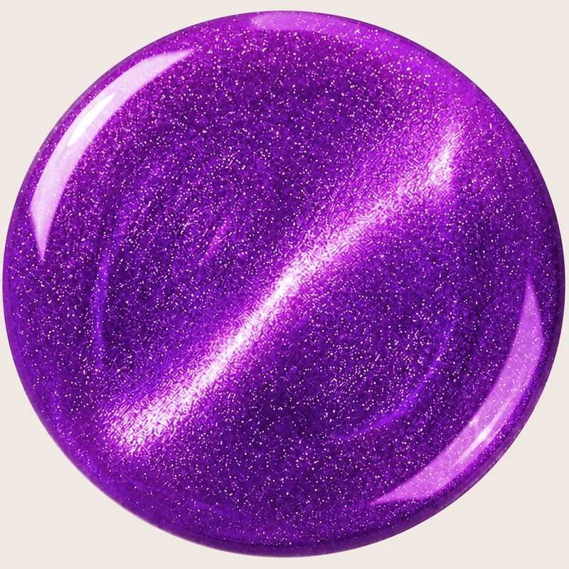 emmi Shellac UV-Lack Cat Eye Neon Purple 7,5ml | L598