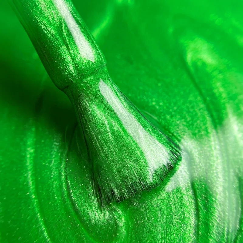 emmi Shellac UV-Lack Cat Eye Neon Green 7,5ml | L595