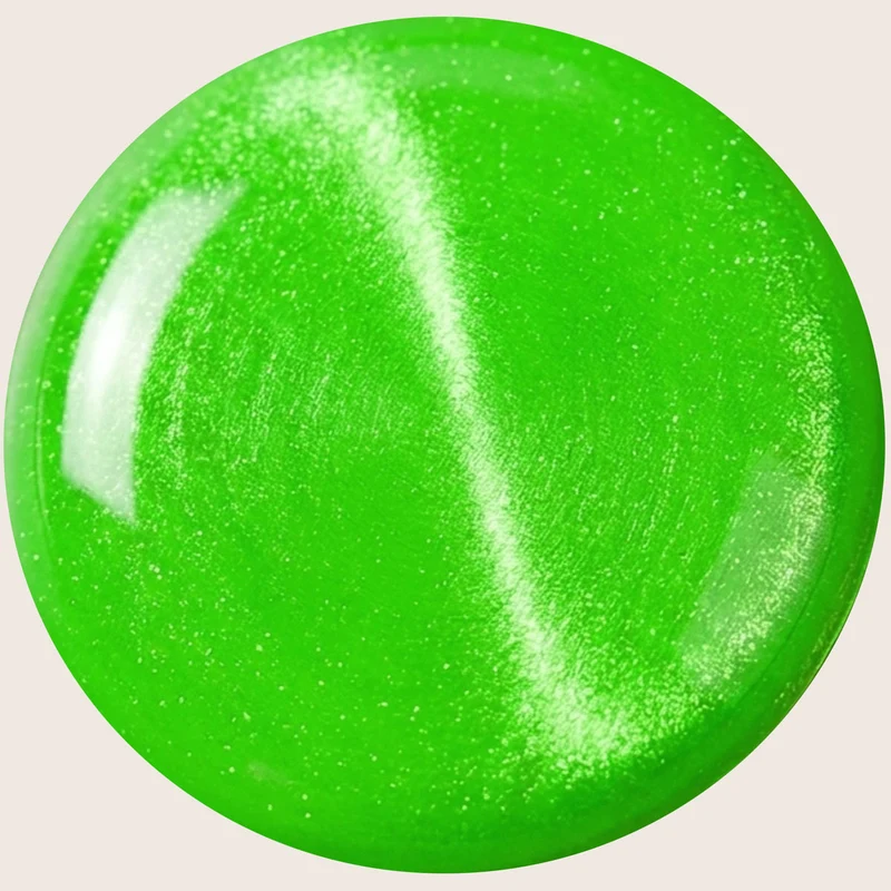 emmi Shellac UV-Lack Cat Eye Neon Green 7,5ml | L595