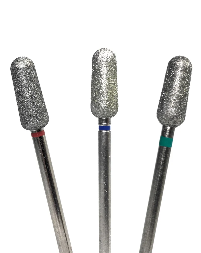 Diamond e-file nail drill bit set, Large cone, Russian electric file bits