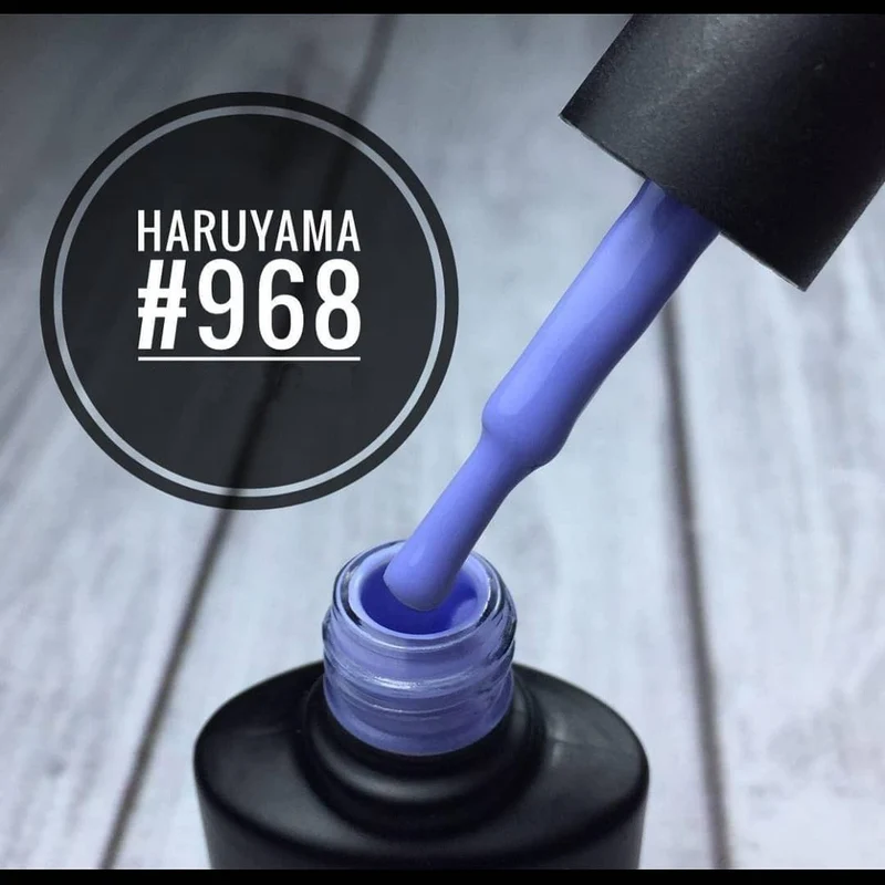 Haruyama Blue Purple Lilac gel nail polish 968