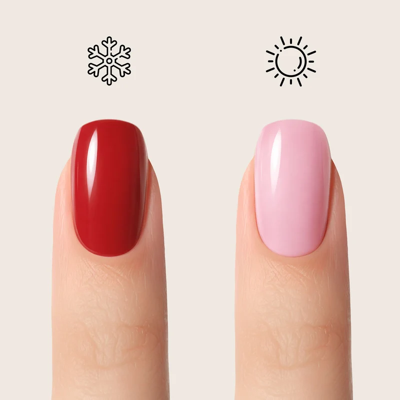 emmi Shellac UV-Lack Thermo Ruby Heat 5ml | L590