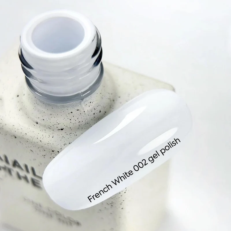 French White 002 GEL POLISH 10ml NAILS OF THE DAY