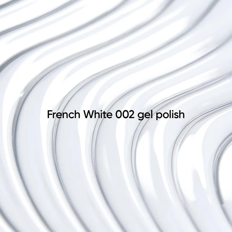 French White 002 GEL POLISH 10ml NAILS OF THE DAY