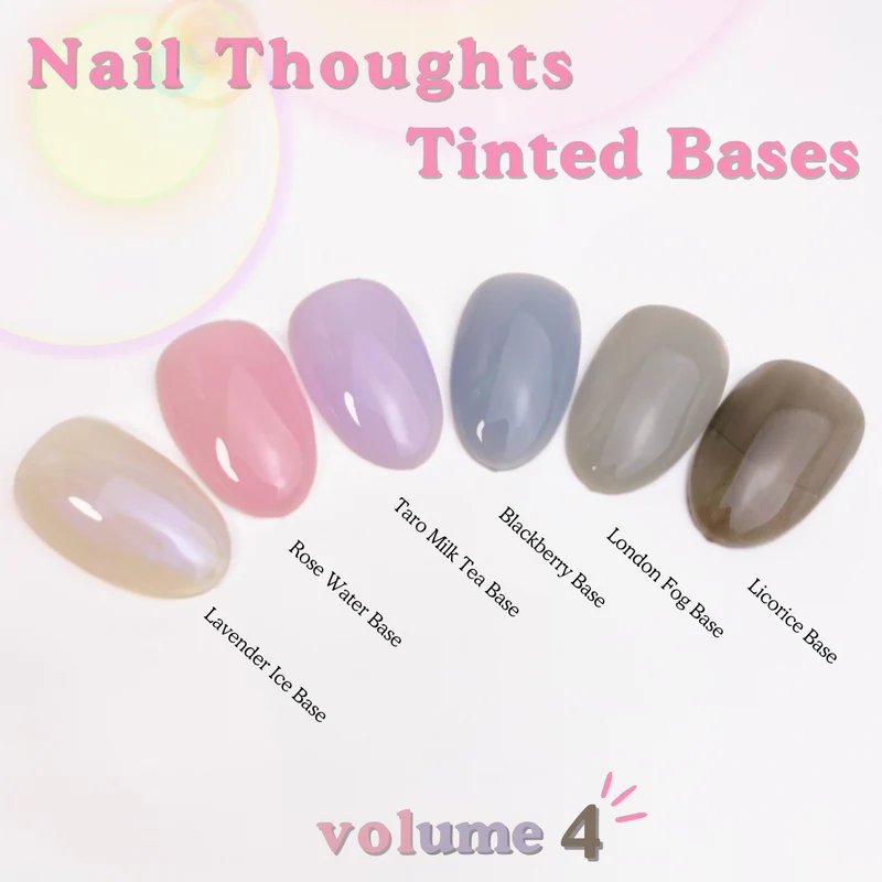 Kokoist Nail Thoughts Tinted Base Blackberry Base NTB-33