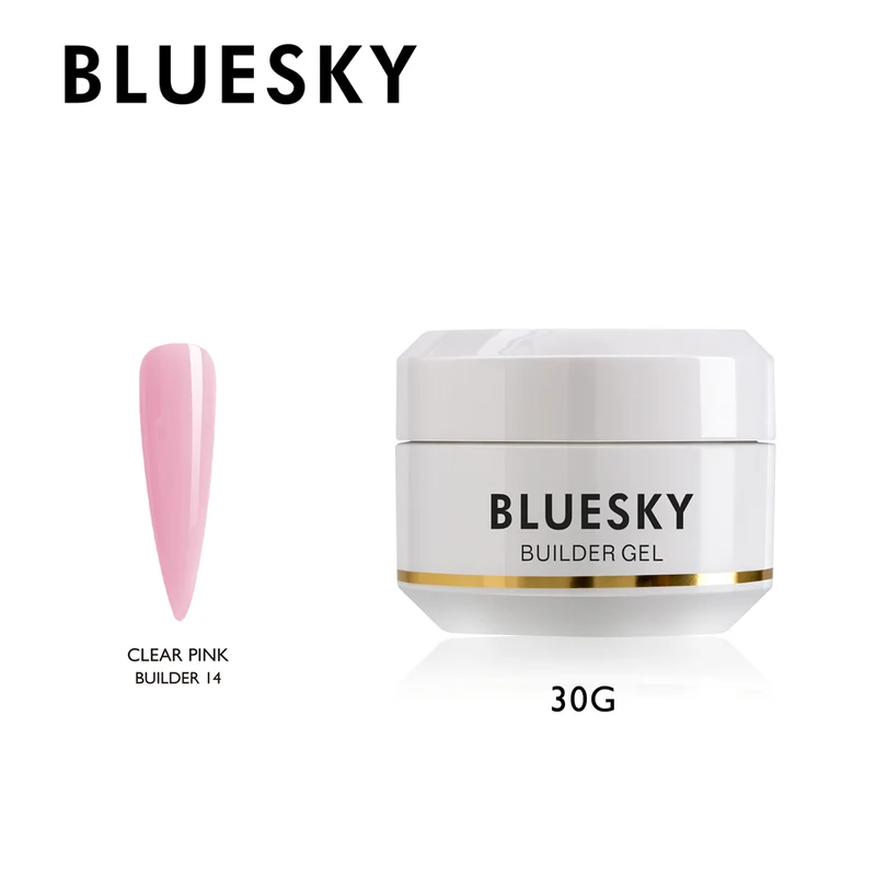 BLUESKY Builder Gel 14 Clear Pink 30g