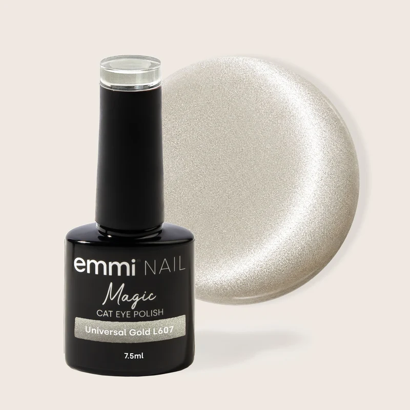 emmi Shellac UV-Lack Cat Eye Gold 7,5ml | L607