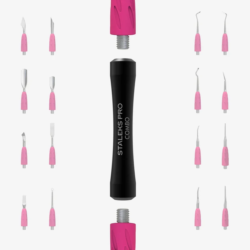 Staleks Griff des Pushers Combo UNIQ 10b BLACK