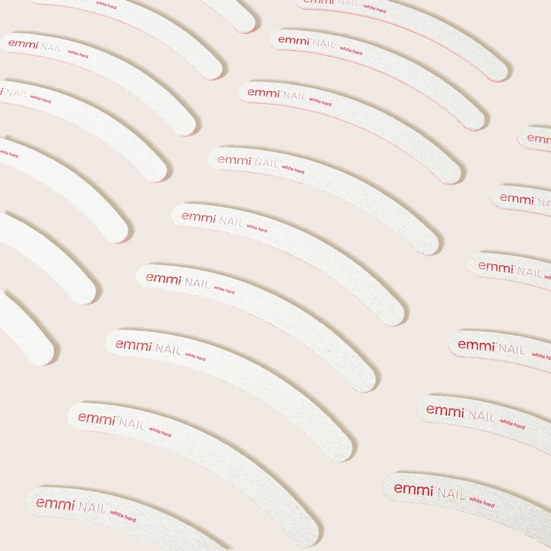 Ergonomicfeile white hard file 80/80 (50er Pack)