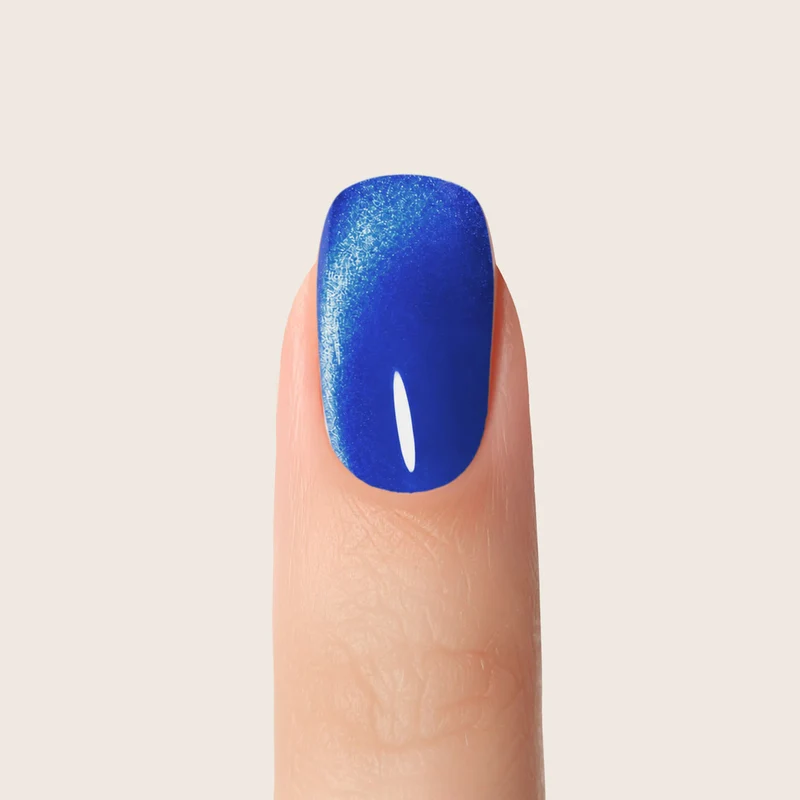 emmi Shellac UV-Lack Cat Eye Neon Blue 7,5ml | L599