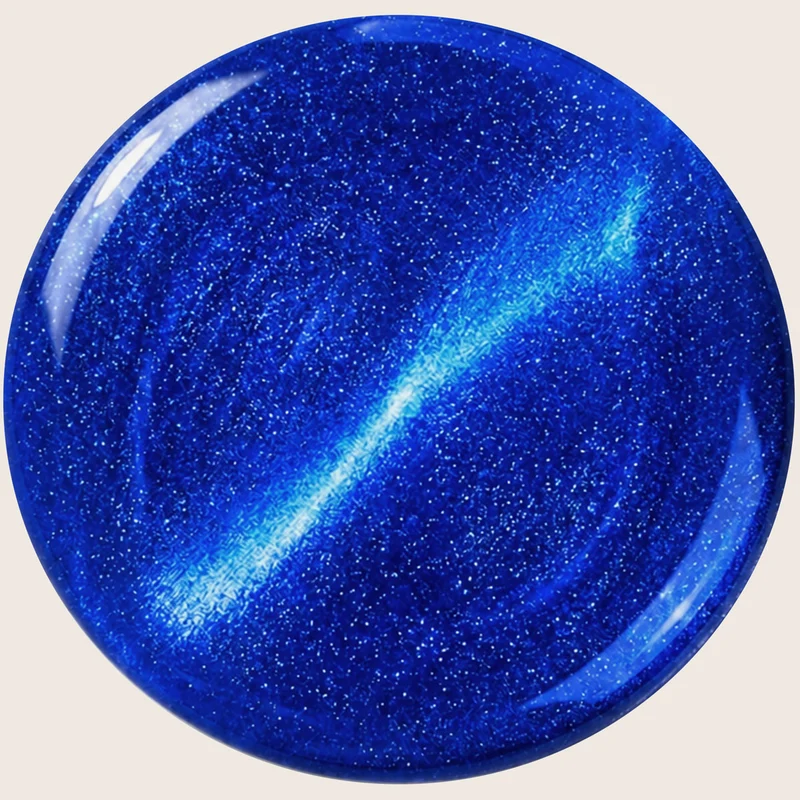 emmi Shellac UV-Lack Cat Eye Neon Blue 7,5ml | L599