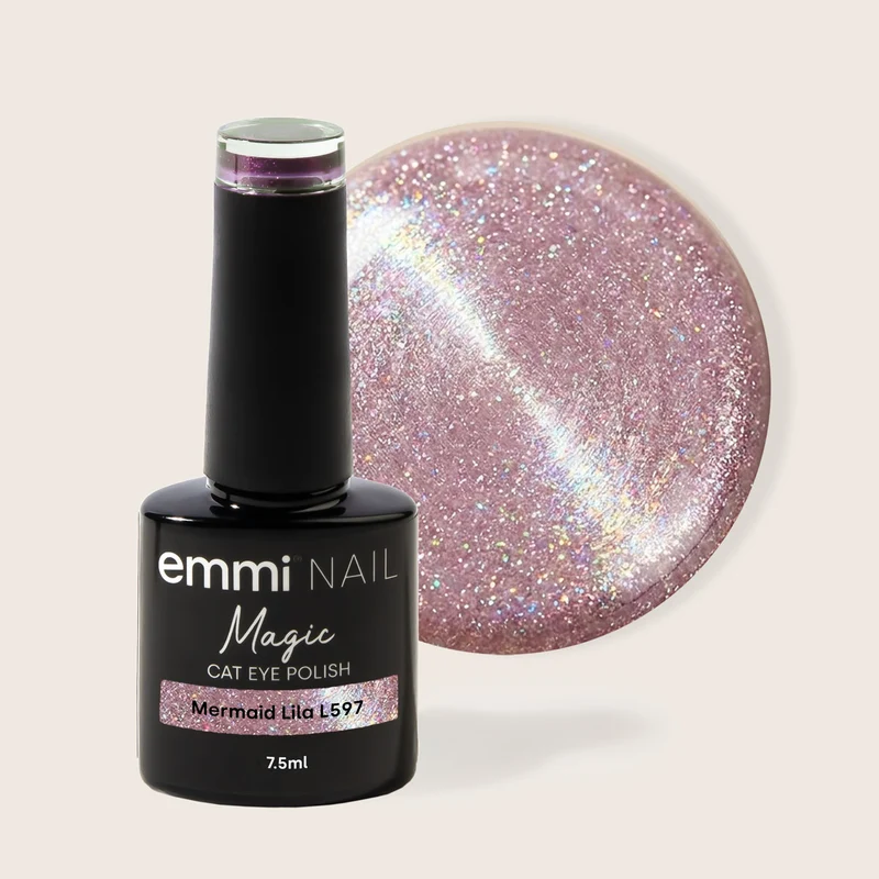 emmi Shellac UV-Lack Cat Eye Mermaid Lila 7,5ml | L597
