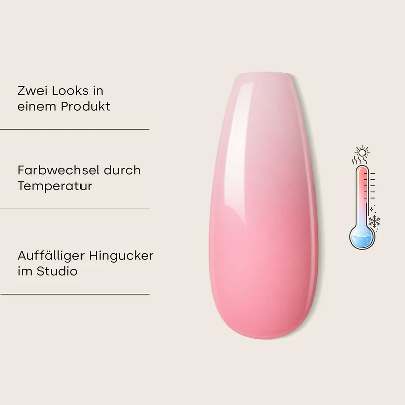 emmi Shellac UV-Lack Thermo Blush Shift 5ml | L588