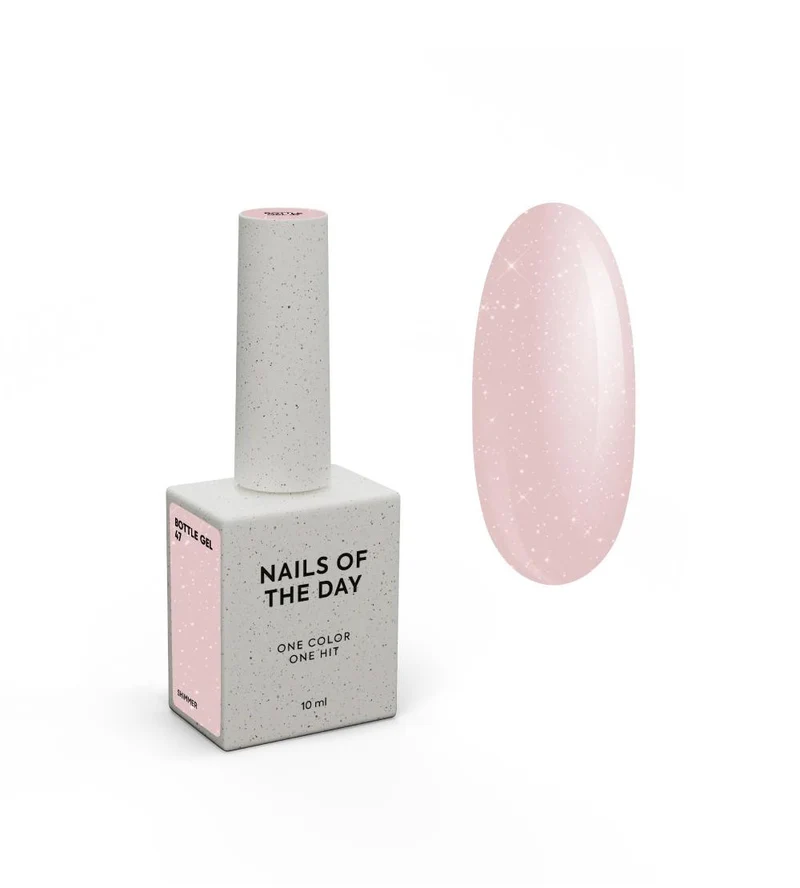 47 Shimmer Bottle Gel 10ml NAILS OF THE DAY