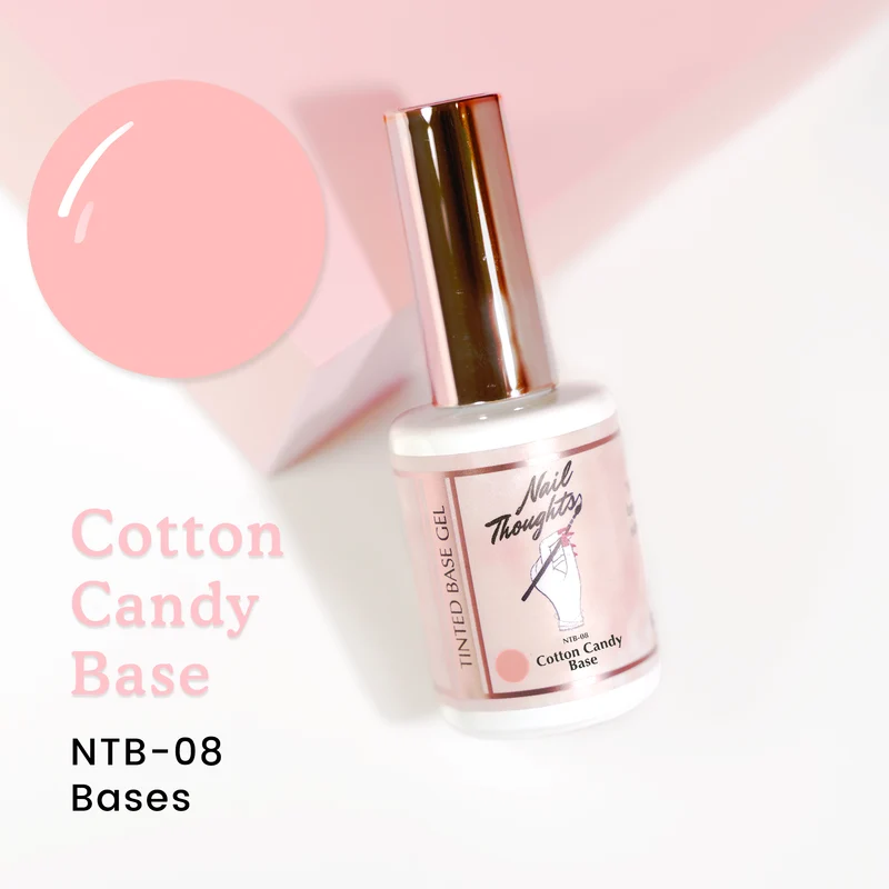Kokoist Nail Thoughts Tinted Base Cotton Candy Base NTB-08