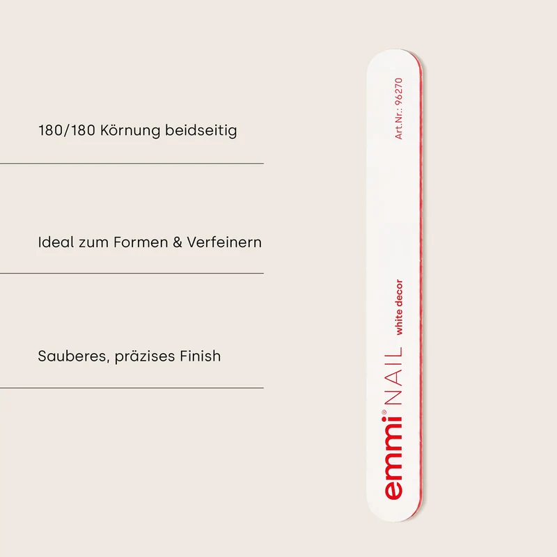 Profi-Feile white decor 180/180 (50er Pack)
