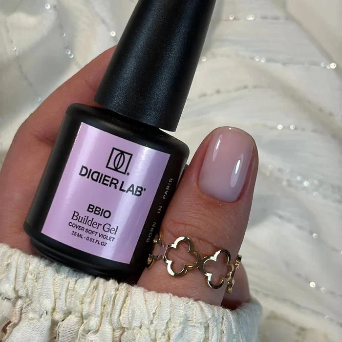Soft Violet BUILDER BOTTLE GEL BBIO (OHNE HEMA) 15 ml Didier Lab