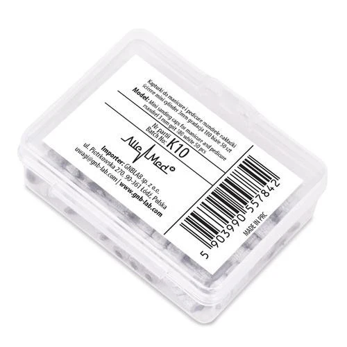 SCHLEIFKAPPEN 3mm WHITE 180grid 50 Stück