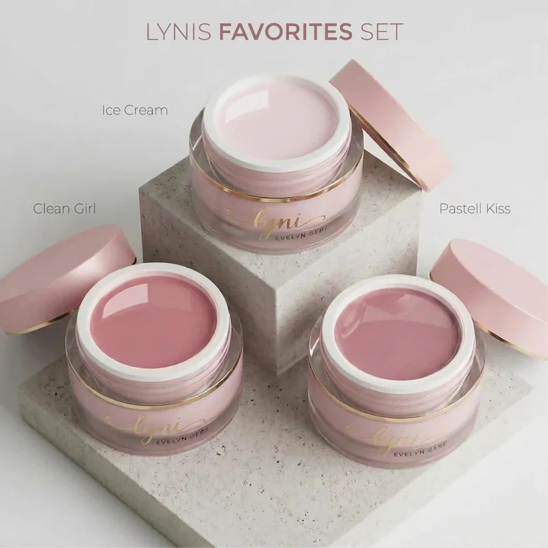Ice Cream NO FILE Builder Gel 15ml LYNIS NAILS