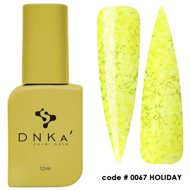 0067 Holiday - Cover Base Coat 12ml DNKa