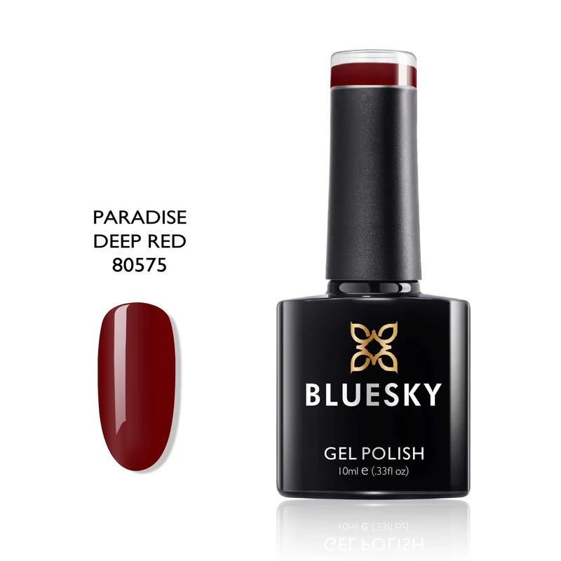 BLUESKY Ruby Red Set: 6 UV Lacke zum Preis von 5