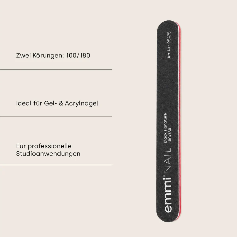 Profi-Feile black signature 100/180