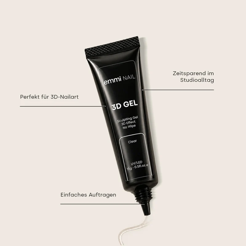 3D Gel Clear 15ml in der Tube