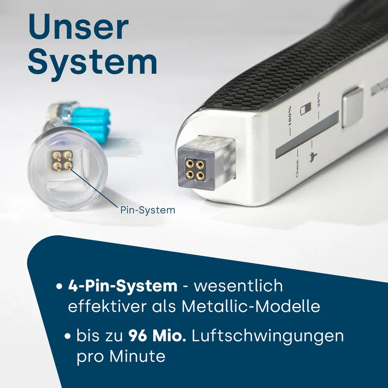 emmi-Dent Ultraschallzahnbürste Platinum Carbon