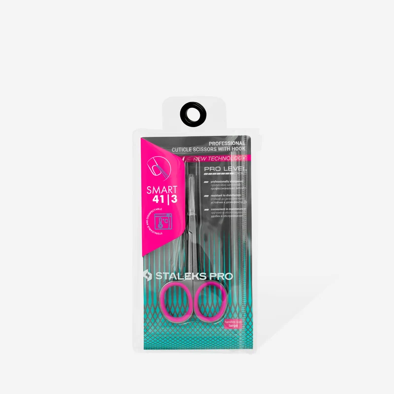 Staleks Professionelle Nagelhautschere mit Haken SMART 41 TYP 3
