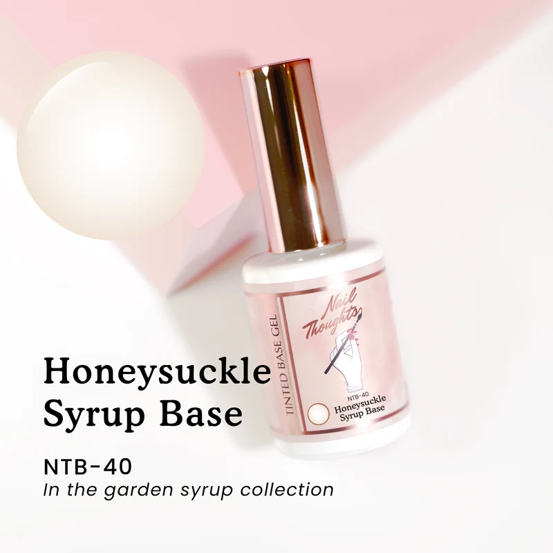 Kokoist Nail Thoughts Tinted Base Honeysuckle Syrup Base NTB-40
