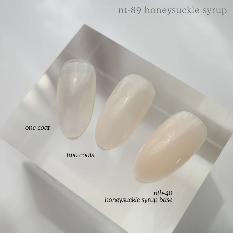 Kokoist Nail Thoughts Tinted Base Honeysuckle Syrup Base NTB-40