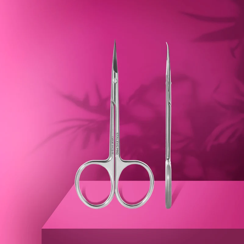 Staleks Professionelle Nagelhautschere mit Haken EXPERT 51 TYP 3