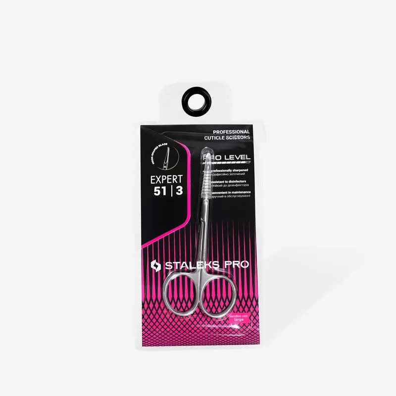 Staleks Professionelle Nagelhautschere mit Haken EXPERT 51 TYP 3