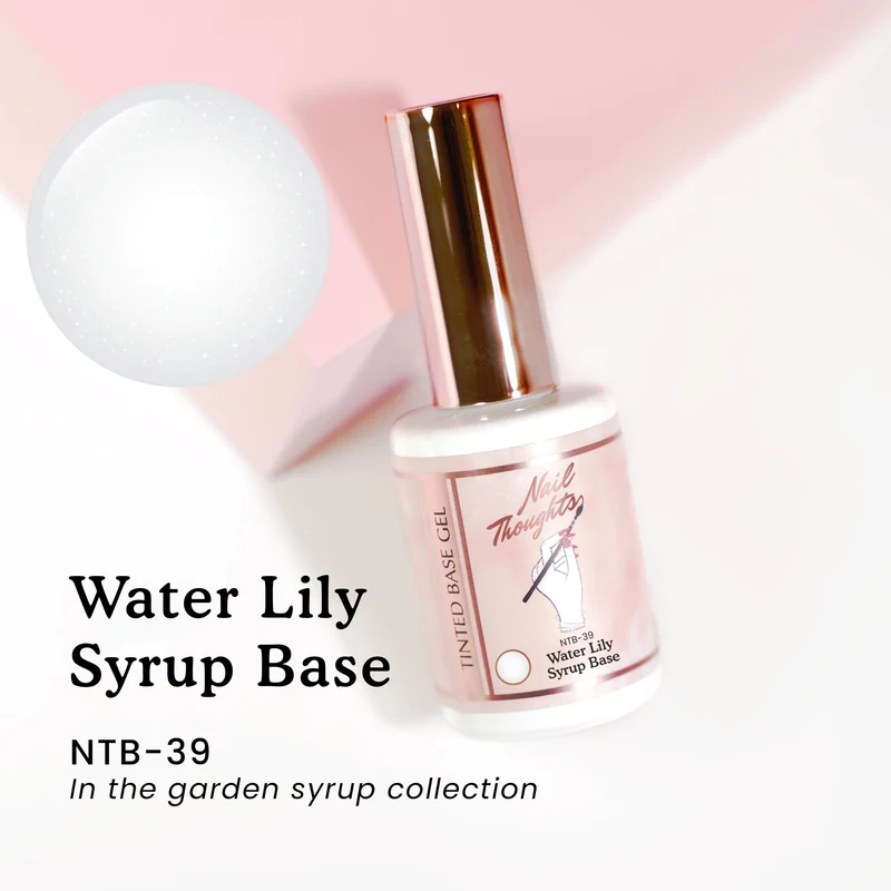 Kokoist Nail Thoughts Tinted Base Water Lily Syrup Base NTB-39