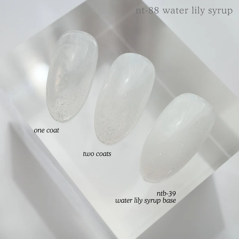 Kokoist Nail Thoughts Tinted Base Water Lily Syrup Base NTB-39