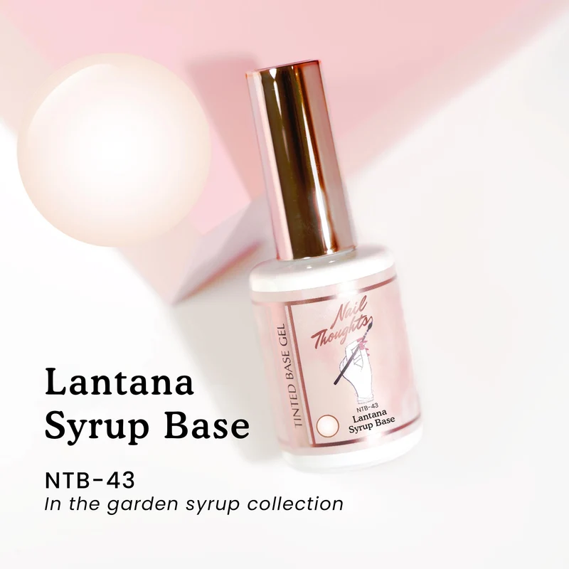 Kokoist Nail Thoughts Tinted Base Lantana Syrup Base NTB-43
