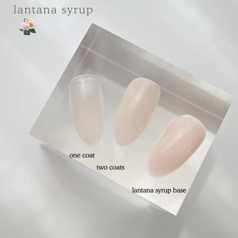 Kokoist Nail Thoughts Tinted Base Lantana Syrup Base NTB-43