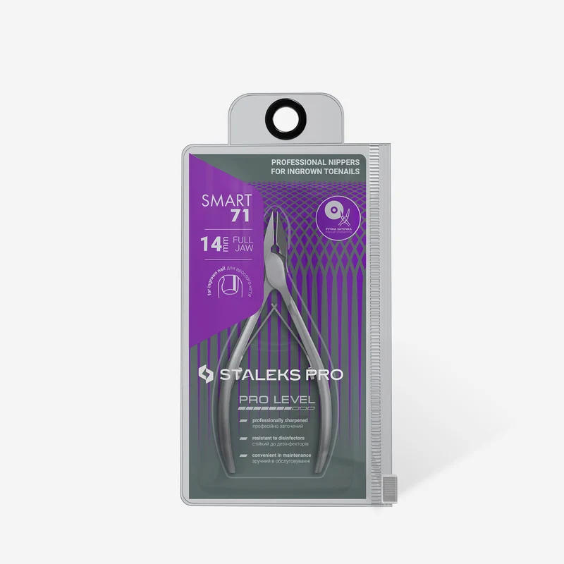 Staleks Professionelle Nagelzange Für Eingewachsene Nägel SMART 71 14 mm