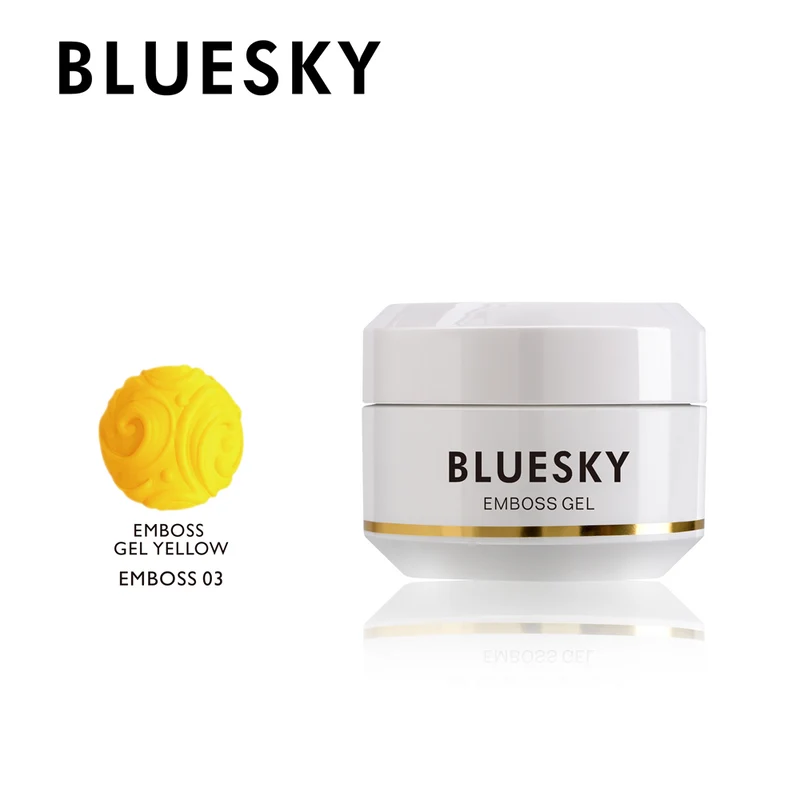 BLUESKY Emboss Gel 8g - gelb