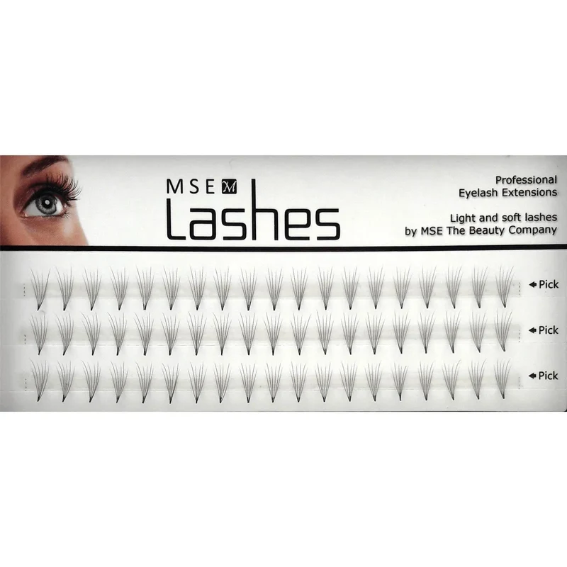 Seidenwimpern 6D Trays - C-Curl - 0,07 mm - 12 mm