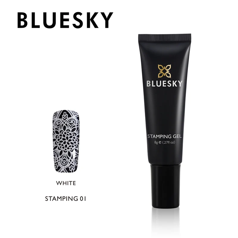 BLUESKY STAMPING GEL 01 White