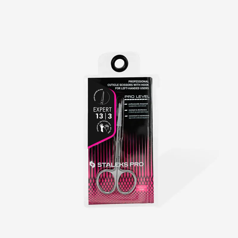 Staleks Professionelle Hautschere Mit Haken Für Linkshänder EXPERT 13 TYP 3