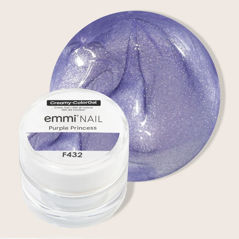 Creamy-ColorGel Purple Princess 5ml | F432