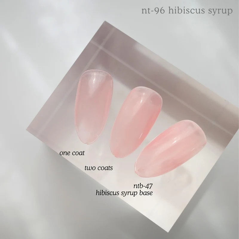 Kokoist Nail Thoughts Tinted Base Hibiscus Syrup Base NTB-47
