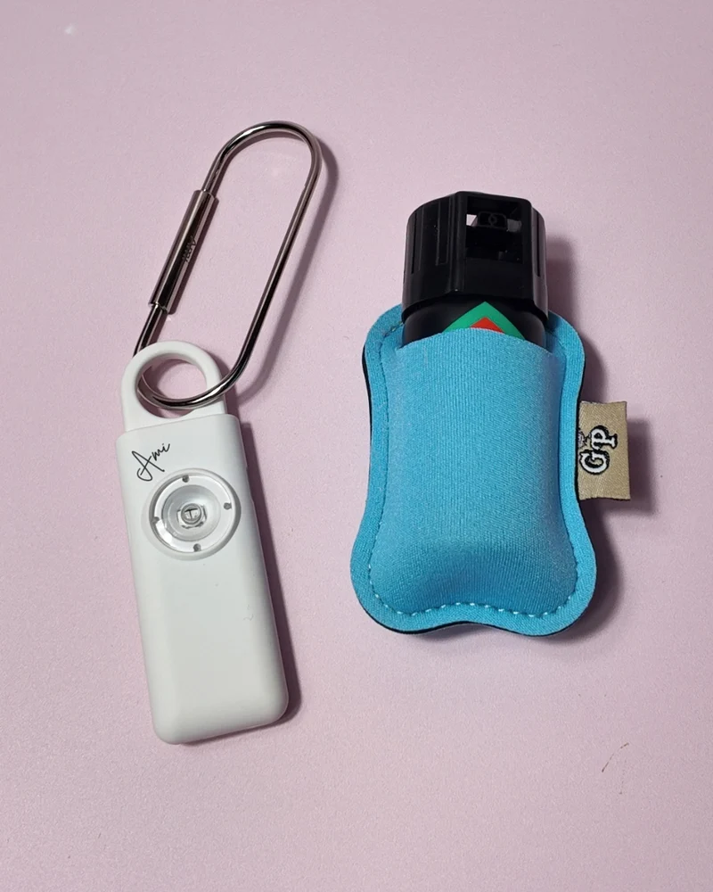 Protect & Alert Kit | Ami Police-Alerted Alarm, Farbgel Spray & Clip-On Pouch