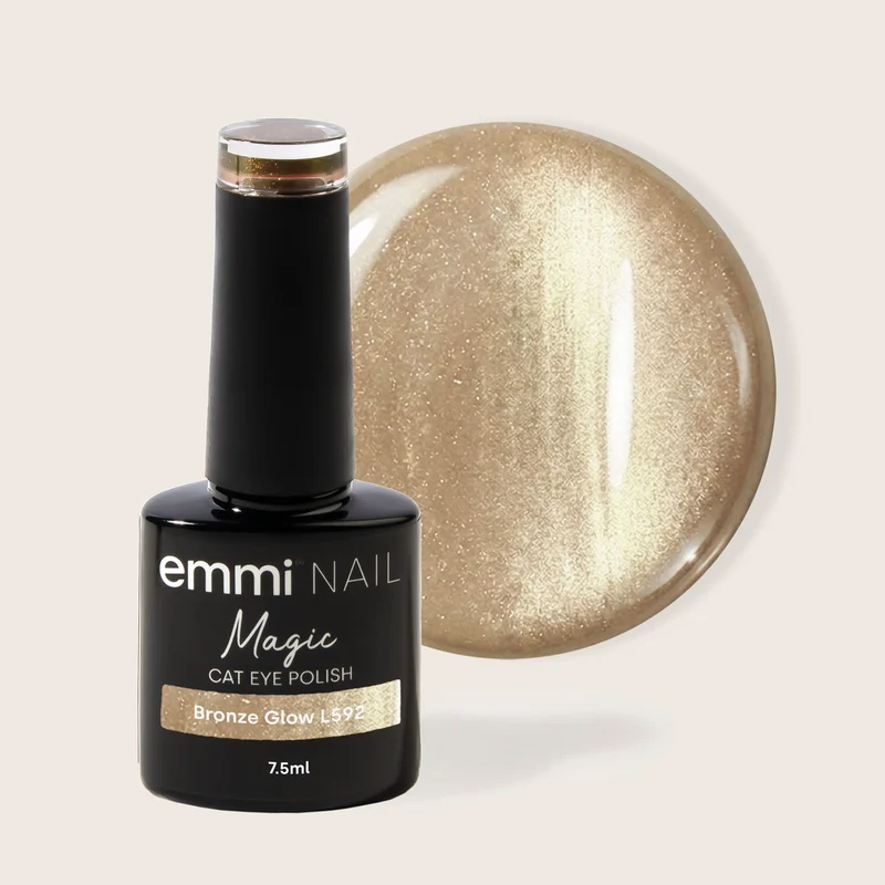 emmi Shellac UV-Lack Cat Eye Bronze Glow 7,5ml | L592