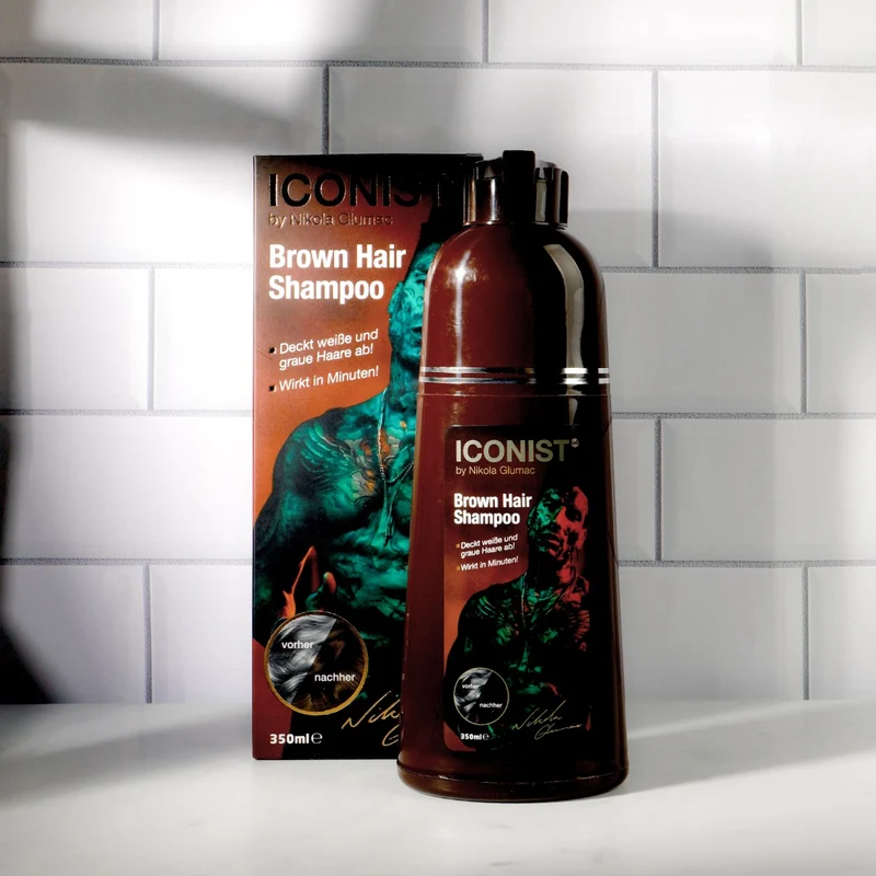 ICONIST by Nikola Glumac – Haarfärbeshampoo Braun