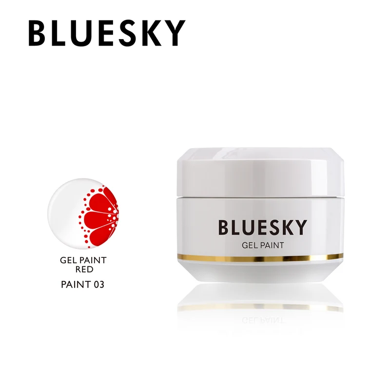 BLUESKY Gel Paint 8g - rot