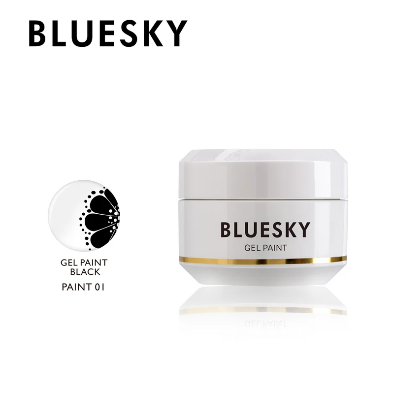 BLUESKY Gel Paint 8g- schwarz